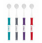 Zirc Dental 50z364n Crystal Hd Mirror Soft Grip  5 Vibrant Assorted 4 pk
