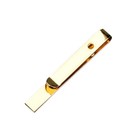 New Quality Men Stainless Steel Tie Clip Necktie Bar Clasp Clamp Pin Gold Silver