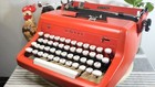 Serviced Vintage Royal Quiet Deluxe Typewriter W Case - Red - Works Great