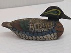 Miniature Wood Carved Duck Decoy