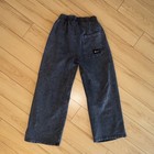Zara Girls Gray New York Logo Graphic Sweatpants Size 10 Drawstring Elastic