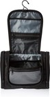 H e Hanging  Travel Toiletry Bag Organizer  Shower Dopp Kit  Black