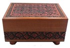 Artistic Carved - Secret Wooden Puzzle Box