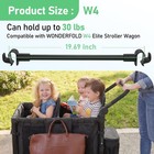 Forward-facing Support Bar For Wonderfold Wagon Accessories W4 Elite luxe  4-   