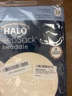 Halo Sleep Sack Cream 3 Way Swaddle For 3-6 Months - 13 To 18lb Wearable Blanket