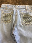 Vintage 1970s Denim Jacket Bell Bottoms Suit Set 