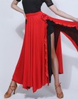 Latin Paso Doble Rumba Salsa Ballroom Dance Performance Skirts Standard Cha Cha
