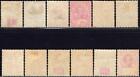 Sarawak-1899-1908 Set To  1   A Lightly Mounted Mint Set Sg 36-47