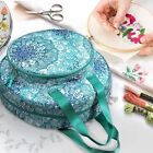 Embroidery Supplies Storage Carrying Tote Case With Multiple Pockets For Floss