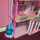 Barbie Pink Multi-story Dollhouse With Furniture For 12  Fashion Dolls