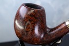 Hand Orginal A  Garfinkel 14k Lord Pearl Custom Made Egg Shape Pipe