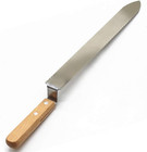 Beekeeping Uncapping Knife Serrated Stainless Steel Honey Knife Wood Handle