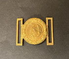 One Spanish American War Era Us Navy Officer Belt Buckle Eagle   Anchor