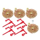 3 8 -1 2  Chain And Binder Kit Ratchet Load Binder 10ft G80 Chains Hauling