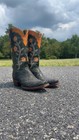 Hanson Exotic Elephant Boots 10 5d