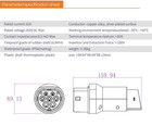 Gbt To Type 1 Ev Charger Ac Adapter Gbt To J1772 Converter 32a 7 2kw Car Adaptor