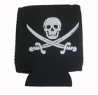 Koozie Coolers 12 Oz Can Pirates Skull  X Insulator Can