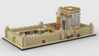 Holy Temple In Jerusalem 742 Piece Brick Model - Geulah 2nd Bet Hamikdash