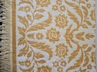 Vintage Tastemaker 4 Sets Of 3 Towels Gold tan Floral Bath Hand Body 12 Total 