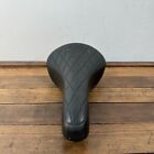Viscount Old School Bmx Seat Black Padded Pleated Quilted 80s 70s 2255