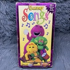Barney Songs Vhs Tape 1995 Kids Music And Dance Barney And Friends Cartoon Movie