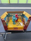 Vintage Rock  em Sock  em Robots Marx Original Box Rare Cyan Blue Insert 1966