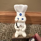 The Danbury Mint Pillsbury Doughboy Candleholder  gone Camping  