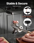 Vevor Manual Meat Grinder 304 Stainless Steel Mincer Sausage Stuffer Table Clamp