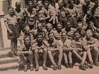 Young Peoples Org Boys Group Jugend Pimpf Wwii Ww2 German Military Photo