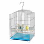 Folding Parrot Cockatiel Parakeet Bird Cage Canary Finch House With Stand Kit