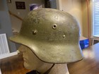 Ww2 German M40 Helmet Finnish Reissue Size 66 Shell Ef 66