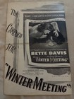 Lot Of 2 Bette Davis Pressbooks Kid Galahad 1937 Humphrey Bogart Winter Meeting