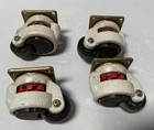 Lot Of 4 Leveling Caster Swivel Wheel Leveling Machine Locking Foot Heavy Duty