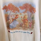 Disney Vintage Winnie The Pooh Tigger Cream Crew Neck Sweatshirt Xl Embroidered