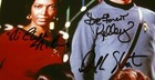 Star Trek Cast Signed 8x10 Photo Shatner Nimoy Kelley Nichols Autograph Coa