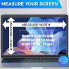 2pack Magnetic Laptop Privacy Screen Filter 16 Inch For 16 10 Widescreen Monitor