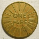 Fresno Transit  california  Transit Token - Ca300p