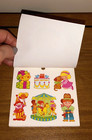 Vtg Eureka Childs Birthday Party Seals 85811 Carousel Clown Presto Stick