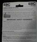 Ebc Fa409hh Brake Pads 1 Set Road Glide Street Glide Ultra V-rod Front Or Rear