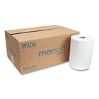 Morcon Paper W106 1-ply 10  X 800 Ft  10  Roll Towels - White  6 carton  New