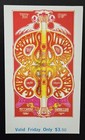 Grateful Dead  Ccr  Santana  Peoples Park Bail Ball Ticket  Winterland  1969 