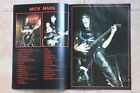 Nikki Sixx Motley Crue Autographed Signed Shout At The Devil Tour Program Satd