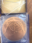 Marriage France Monnaie De Paris  Medal De Emmel - Bronze Coin 81 Mm