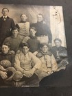 Vintage Cabinet Photo Brook Football Team Dated 1901 Foot Ball 10  X 12 