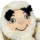 Disney Store Its A Small World Alaska Eskimo Boy 8  Mini Bean Bag Stuffed Plush 