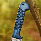 Handmade Spring Steel Machete Sword  Fixed Blade With Sheath