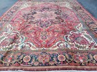 10 1 X 12 5 Vintage Fine Heriz Rug Antique Serapi Ushak Kazak Caucasian 