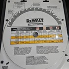 Dewalt 12  32 80 Tooth Fine Finish Carbide Miter Table Saw Blade Set 2 Pack New