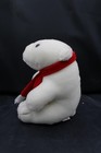 1993 Coca Cola Polar Bear Plush Stuffed Animal With Scarf 6 Inch