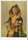 1944 Wwii Cover Waffen Ss Feldpost Koln Germany On Advertising Postcard